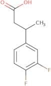 3-(3,4-Difluorophenyl)butanoic acid