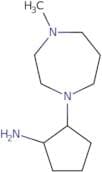 2-(4-Methyl-1,4-diazepan-1-yl)cyclopentan-1-amine