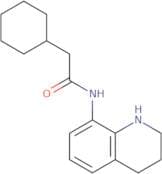 2-Cyclohexyl-N-(1,2,3,4-tetrahydroquinolin-8-yl)acetamide