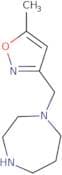 1-[(5-Methyl-1,2-oxazol-3-yl)methyl]-1,4-diazepane