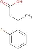 3-(2-Fluorophenyl)butanoic acid