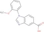 1-(2-Methoxyphenyl)-1H-1,3-benzodiazole-5-carboxylic acid