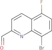 8-Bromo-5-fluoroquinoline-2-carbaldehyde