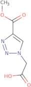 2-[4-(Methoxycarbonyl)-1H-1,2,3-triazol-1-yl]acetic acid