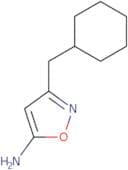 3-(Cyclohexylmethyl)-1,2-oxazol-5-amine