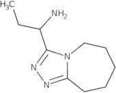 1-{5H,6H,7H,8H,9H-[1,2,4]Triazolo[4,3-a]azepin-3-yl}propan-1-amine
