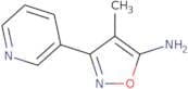 4-Methyl-3-(pyridin-3-yl)-1,2-oxazol-5-amine