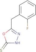 5-[(2-Fluorophenyl)methyl]-1,3,4-oxadiazole-2-thiol