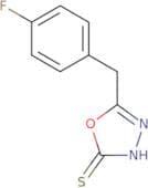 5-[(4-Fluorophenyl)methyl]-1,3,4-oxadiazole-2-thiol