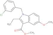 Methyl 1-[(3-chlorophenyl)methyl]-2-ethyl-5-methoxy-1H-indole-3-carboxylate