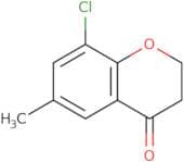 8-Chloro-6-methyl-3,4-dihydro-2H-1-benzopyran-4-one