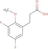 3-(3,5-Difluoro-2-methoxyphenyl)propionic acid