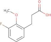 3-(3-Fluoro-2-methoxyphenyl)propionic acid