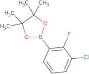 2-(3-Chloro-2-fluorophenyl)-4,4,5,5-tetramethyl-1,3,2-dioxaborolane