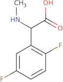 2-(2,5-Difluorophenyl)-2-(methylamino)acetic acid