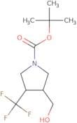 rac-tert-Butyl (3R,4R)-3-(hydroxymethyl)-4-(trifluoromethyl)pyrrolidine-1-carboxylate