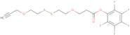Propargyl-PEG1-SS-PEG1-pfp ester
