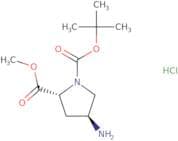 1-tert-butyl 2-methyl (2R,4S)-4-aminopyrrolidine-1,2-dicarboxylate hydrochloride