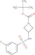 tert-Butyl 3-(3-fluorobenzenesulfonamido)azetidine-1-carboxylate