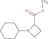 Methyl 1-cyclohexylazetidine-2-carboxylate
