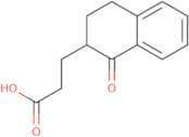 3-(1-Oxo-1,2,3,4-tetrahydronaphthalen-2-yl)propanoic acid