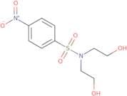 2-Hydroxy-N-(2-hydroxyethyl)-S-(4-nitrophenyl)ethane-1-sulfonamido