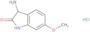 3-Amino-6-methoxy-1,3-dihydro-2H-indol-2-one hydrochloride