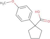 1-(4-Methoxyphenyl)cyclopentanecarboxylic acid