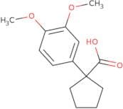 1-(3,4-Dimethoxyphenyl)cyclopentanecarboxylic acid