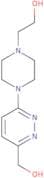2-{4-[6-(Hydroxymethyl)pyridazin-3-yl]piperazin-1-yl}ethan-1-ol