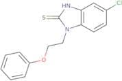 5-Chloro-1-(2-phenoxyethyl)-1H-1,3-benzodiazole-2-thiol