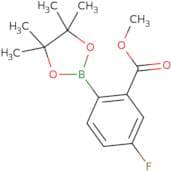 Methyl 5-fluoro-2-(4,4,5,5-tetramethyl-1,3,2-dioxaborolan-2-yl)benzoate