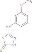5-[(3-Methoxyphenyl)amino]-1,3,4-thiadiazole-2-thiol