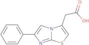 2-{6-Phenylimidazo[2,1-b][1,3]thiazol-3-yl}acetic acid