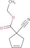 Ethyl 1-cyanocyclopent-3-ene-1-carboxylate