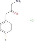 1-Amino-3-(4-fluorophenyl)propan-2-one hydrochloride