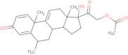 (6α)-21-(Acetyloxy)-17-hydroxy-6-methylpregna-1,4,9(11)-triene-3,20-dione