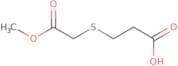 3-[(2-Methoxy-2-oxoethyl)sulfanyl]propanoic acid