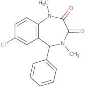 3-Deshydroxy-(5H)-4-methyl-3-oxo temazepam-13C2, d6