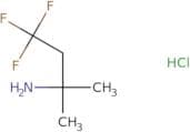 4,4,4-Trifluoro-2-methylbutan-2-amine hydrochloride