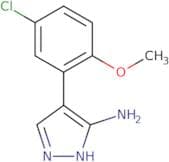 4-(5-Chloro-2-methoxyphenyl)-1H-pyrazol-5-amine