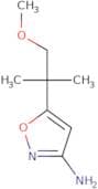 5-(2-Methoxy-1,1-dimethyl-ethyl)-isoxazol-3-ylamine