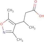 3-(Dimethyl-1,2-oxazol-4-yl)butanoic acid