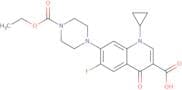 1-Cyclopropyl-7-[4-(ethoxycarbonyl)piperazin-1-yl]-6-fluoro-4-oxo-1,4-dihydroquinoline-3-carboxyli…