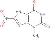 3-Methyl-8-nitro-2,3,6,7-tetrahydro-1H-purine-2,6-dione