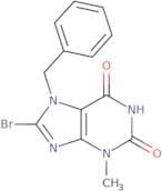 8-Bromo-3,7-dihydro-3-methyl-7-(phenylmethyl)-1H-purine-2,6-dione