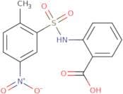 2-(2-Methyl-5-nitrobenzenesulfonamido)benzoic acid