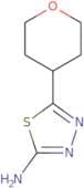 5-(Oxan-4-yl)-1,3,4-thiadiazol-2-amine