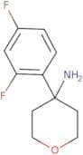 4-(2,4-Difluorophenyl)oxan-4-amine