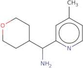 (4-Methylpyridin-2-yl)(oxan-4-yl)methanamine